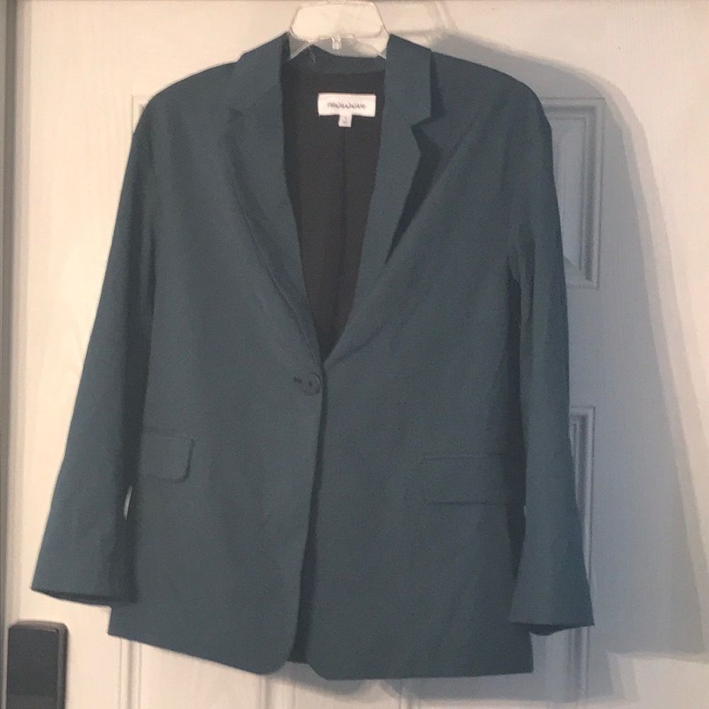 Green & Black Blazer